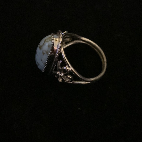 RING SILVER and LARIMAR - Picture 2 of 2